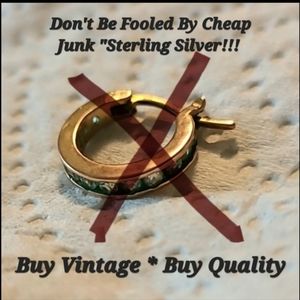 🚫 Watch Out! For Cheap Fake  "Sterling Silver" Mass Produced Junk!